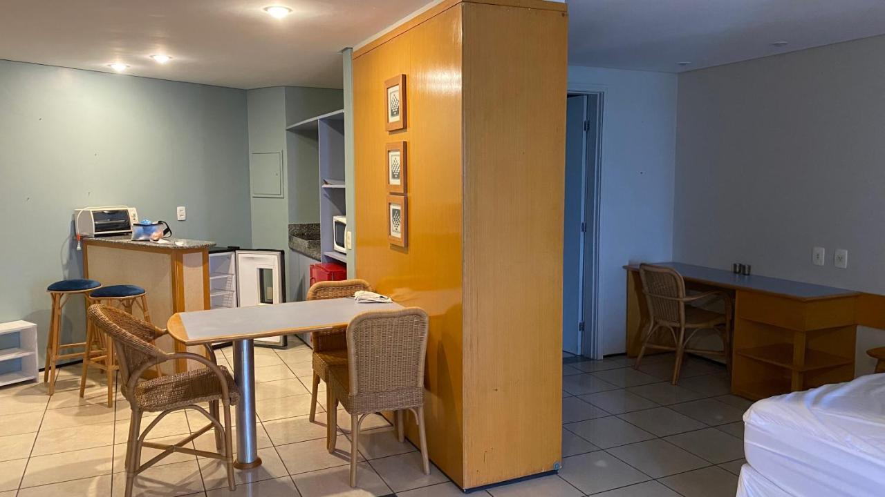 Апартаменты Flat Iate Plaza Na Beira Mar Com Vista Mar Форталеза Экстерьер фото