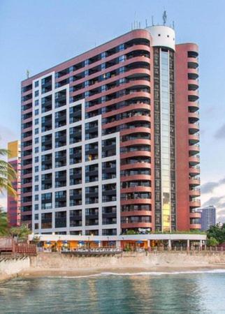 Апартаменты Flat Iate Plaza Na Beira Mar Com Vista Mar Форталеза Экстерьер фото