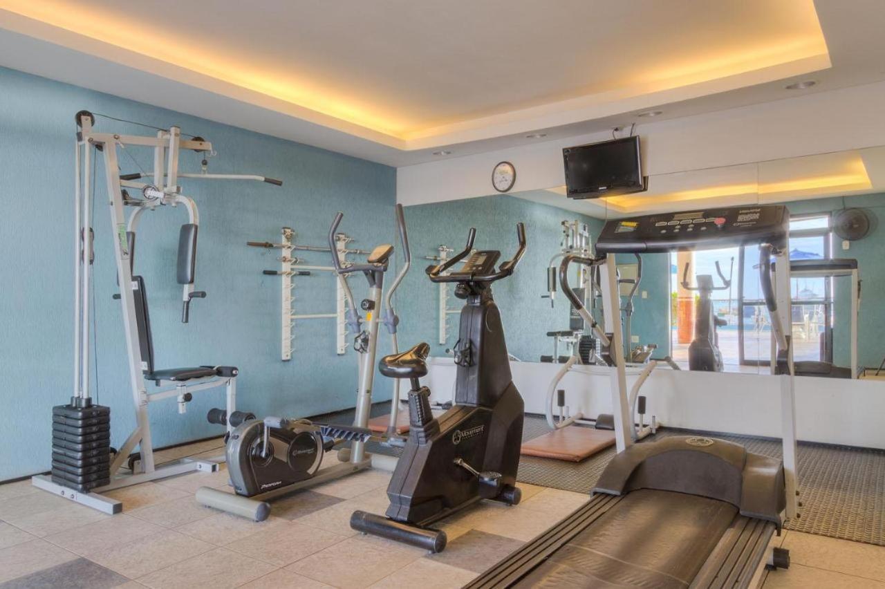 Апартаменты Flat Iate Plaza Na Beira Mar Com Vista Mar Форталеза Экстерьер фото